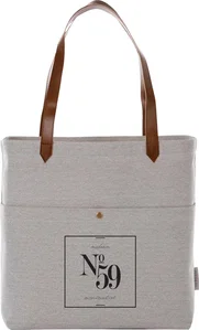 Custom Field & Co. Cotton Canvas Book Tote - 16oz