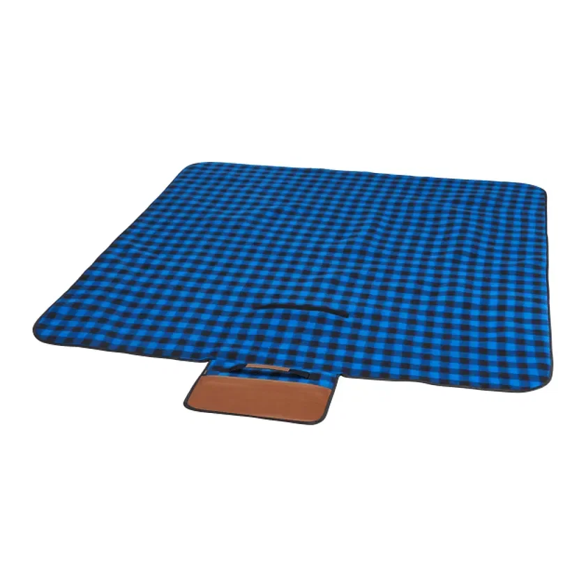 Custom Field & Co. Buffalo Plaid Picnic Blanket - 47" x 53" Unfolded — view 3