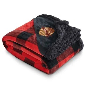 Field & Co. Buffalo Plaid Sherpa Blanket