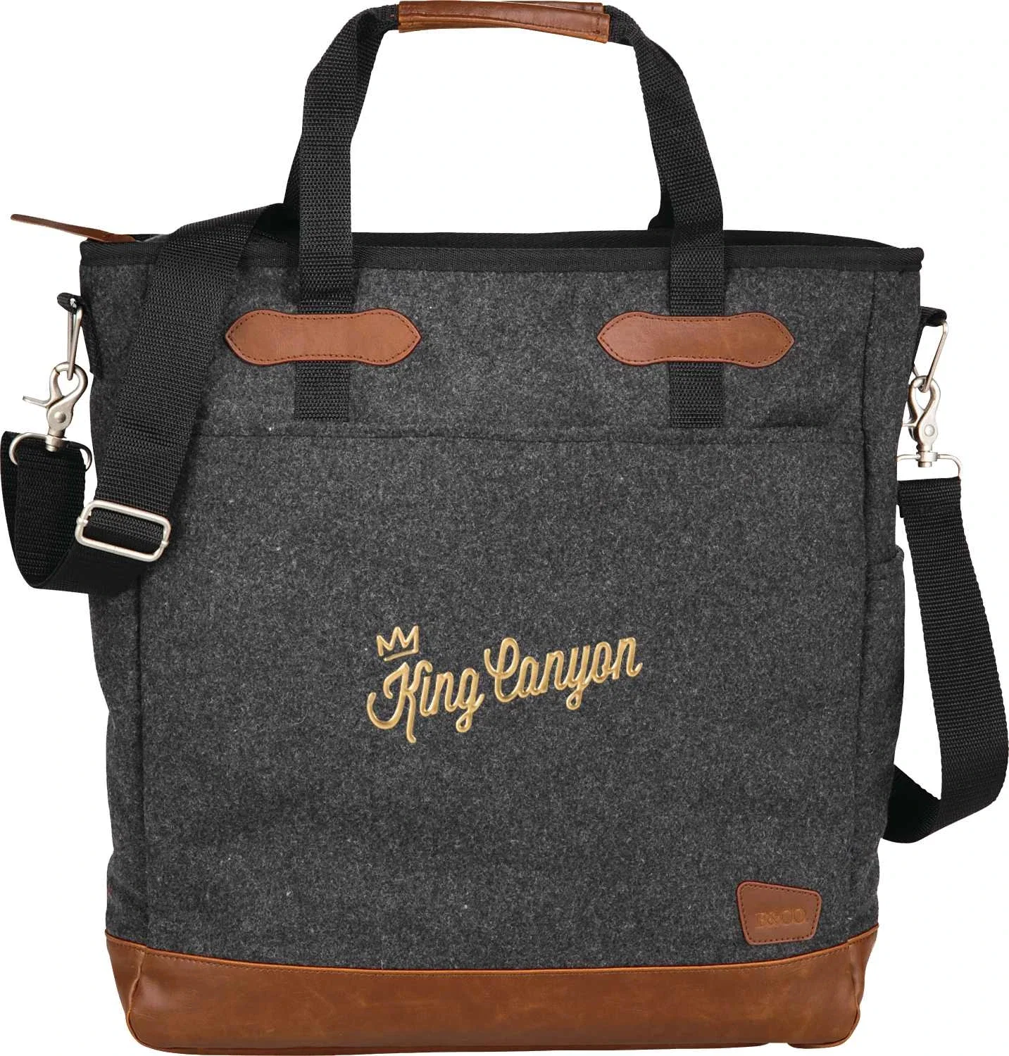 Branded Field & Co. Campster 15" Wool Computer Tote — view 10