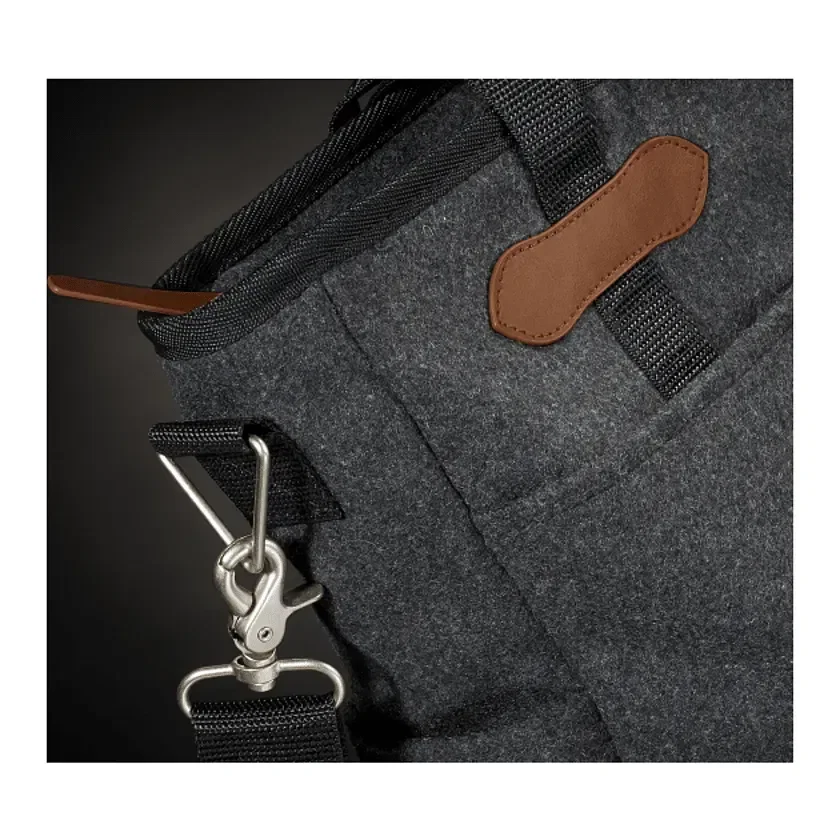 Branded Field & Co. Campster 15" Wool Computer Tote — view 2