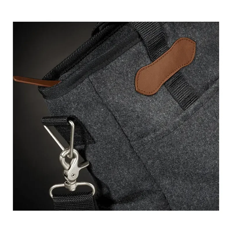 Branded Field & Co. Campster 15" Wool Computer Tote — view 2