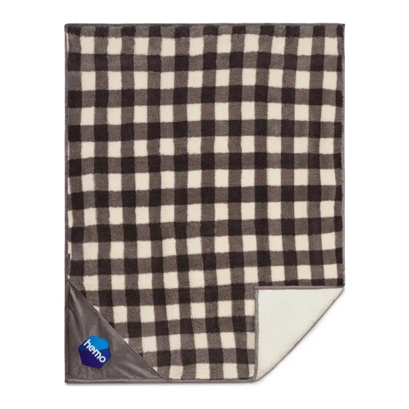 Field & Co.® Double Sided Plaid Sherpa Blanket — view 14