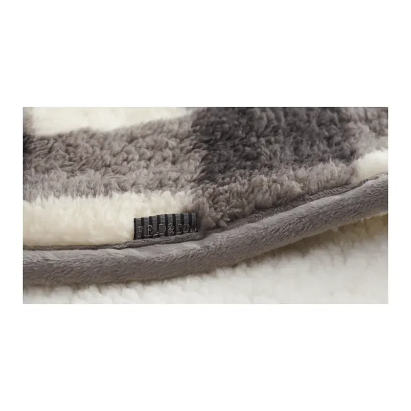 Field & Co.® Double Sided Plaid Sherpa Blanket — view 2