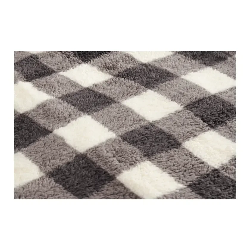 Field & Co.® Double Sided Plaid Sherpa Blanket — view 3