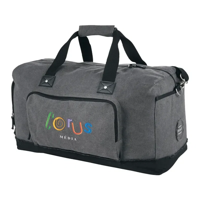Custom Field & Co. Hudson Weekender Duffle Bag with Shoe Compartment - 21" — view 11