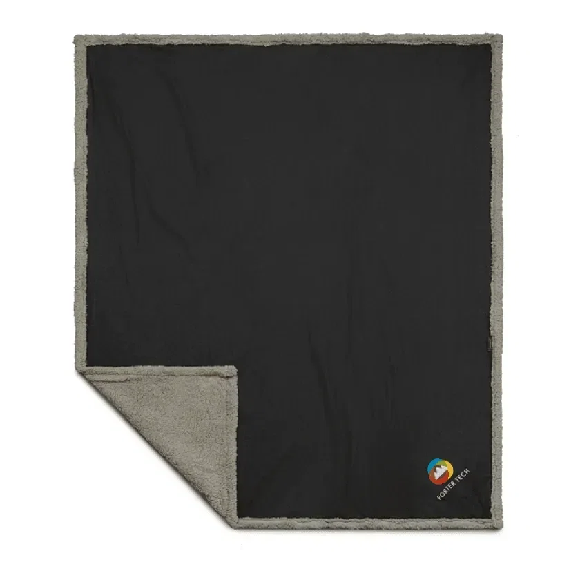Branded Field & Co. Wool Sherpa Blanket - 60" x 70" — view 12