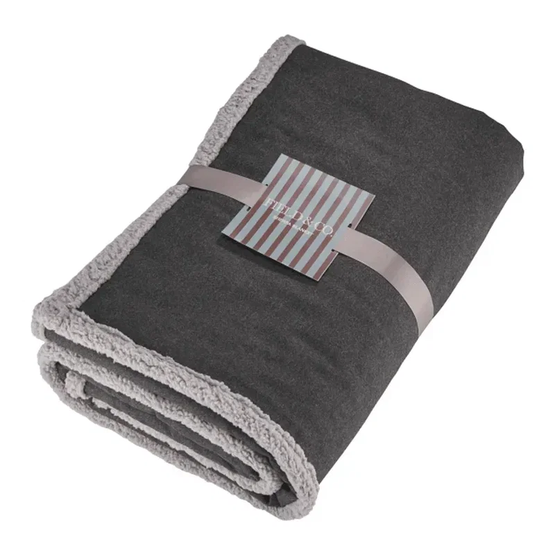 Branded Field & Co. Wool Sherpa Blanket - 60" x 70" — view 4