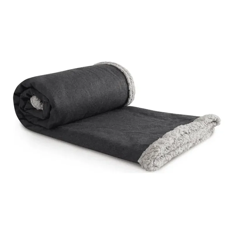 Branded Field & Co. Wool Sherpa Blanket - 60" x 70" — view 6