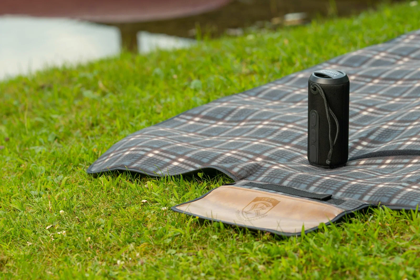 Custom Field & Co. Picnic Blanket with Pocket — view 14