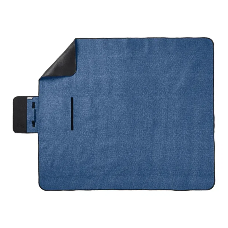 Custom Field & Co. Recycled PET Picnic Blanket - 60"x70" — view 6