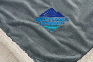 Custom Field & Co. Sherpa Blanket - 50"x60"x1" Size