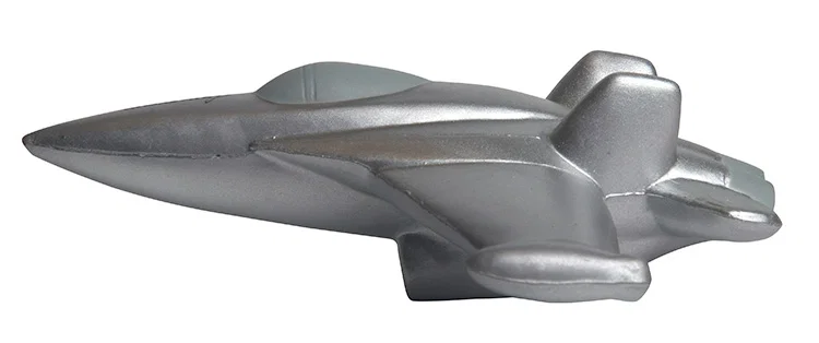 Imprinted Fighter Jet Stress Reliever — view 3