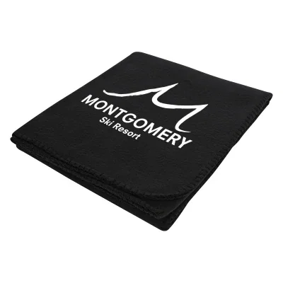 Color range offered in this fleece throw, lined up together