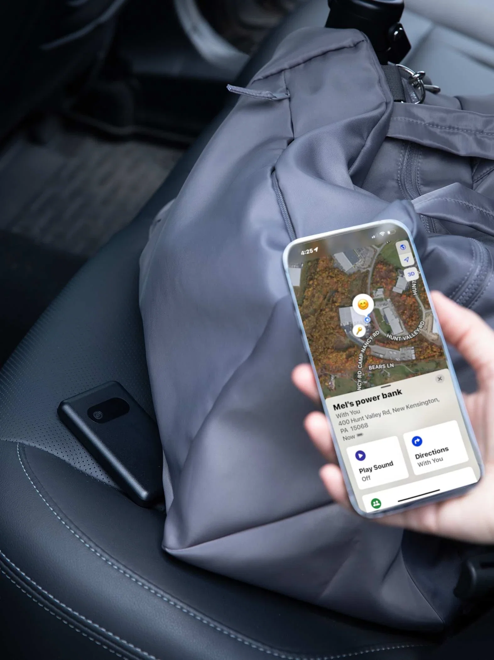 Find My 5,000 mAh 18W PD Power Bank with Digital Display — view 3
