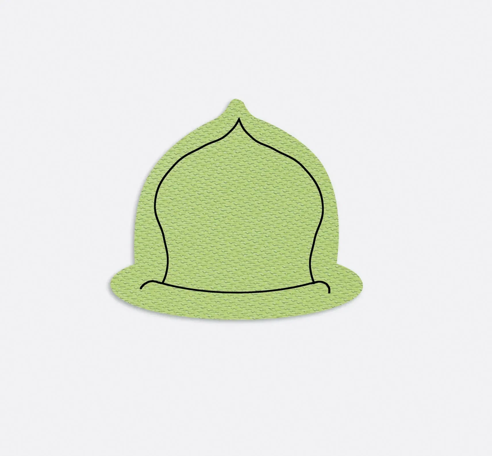 Fire Helmet Jar Opener. Fire helmet shaped natural rubber jar opener for firefighter safety giveaways, view 4