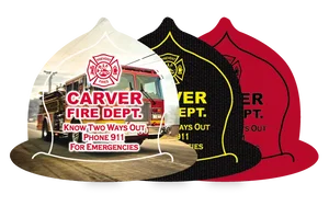 Fire Helmet Vinyl Jar Opener