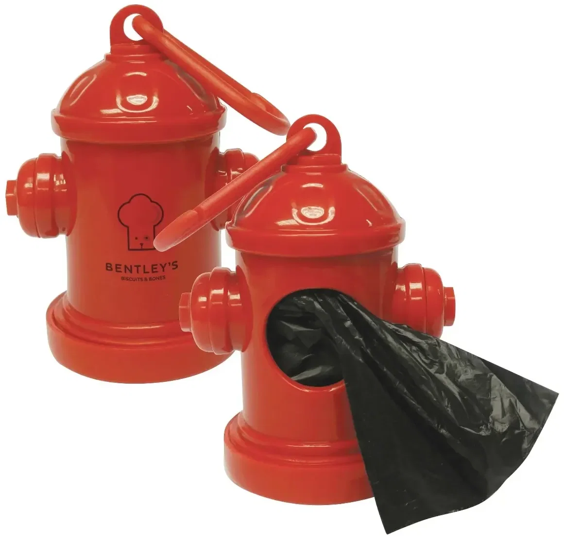 Fire Hydrant Pet Baggie Dispenser — view 3