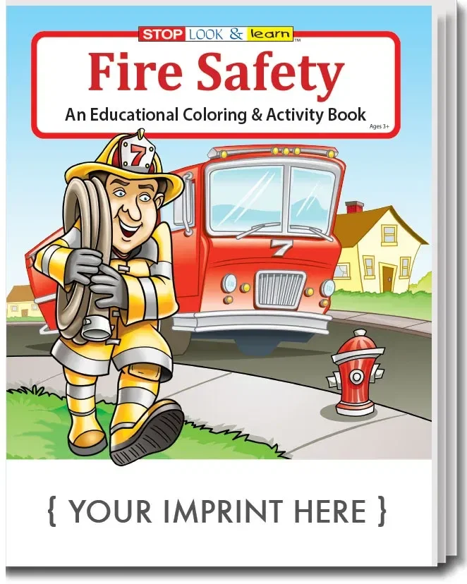 Fire Safety Coloring & Activity Book