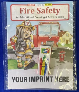 Fire Safety Coloring & Activity Book