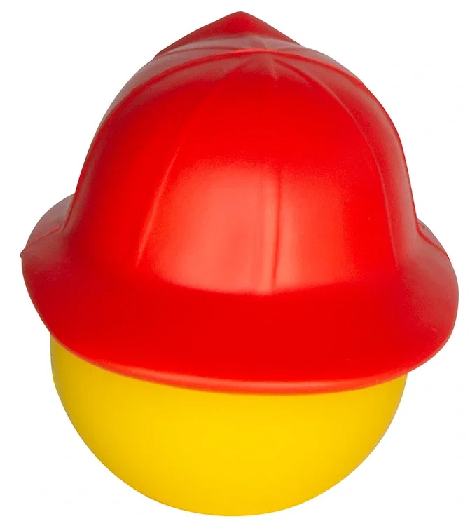 Fireman Emoji Hat Stress Reliever — view 3