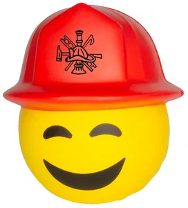Fireman Emoji Hat Stress Reliever