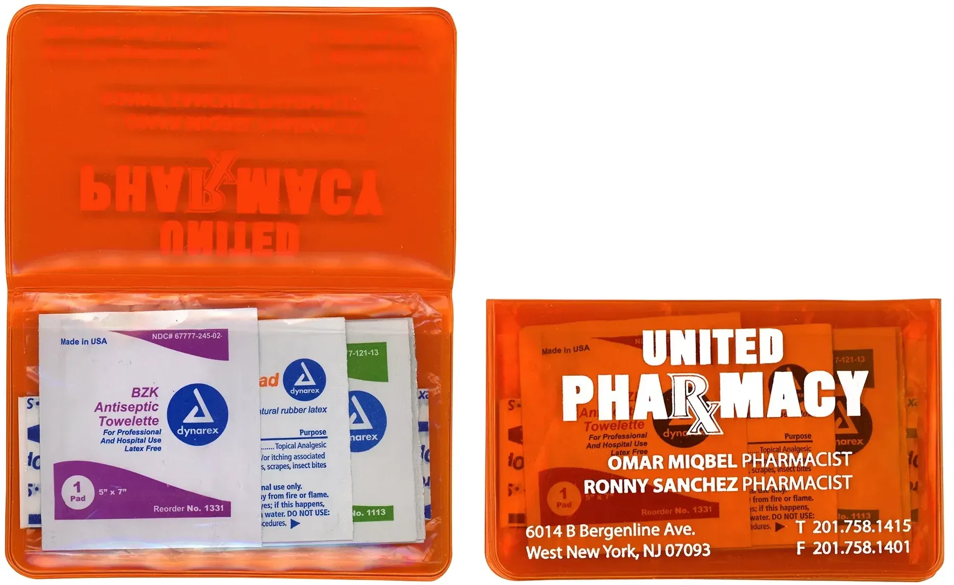 Personalized Ultra Colors First Aid Case — view 2