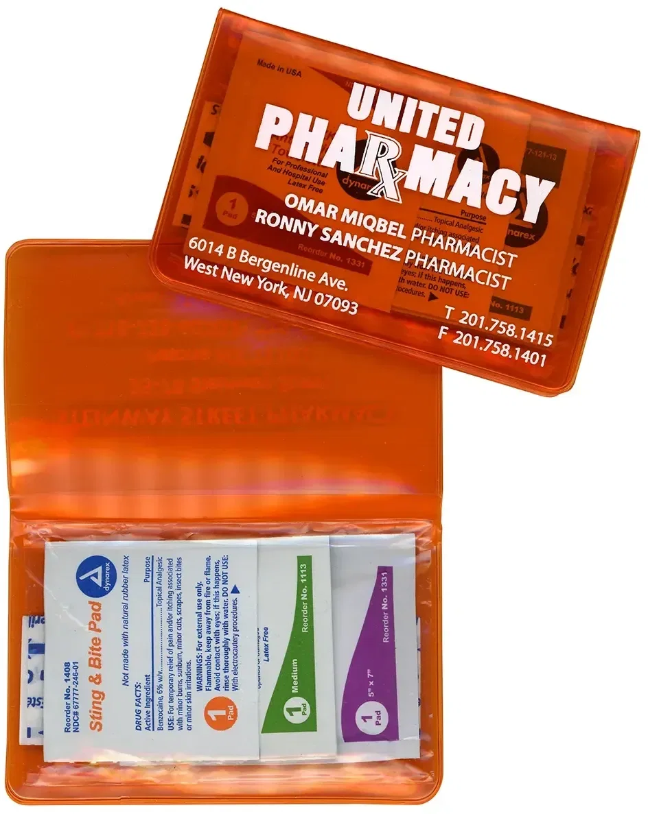 Personalized Ultra Colors First Aid Case — view 3