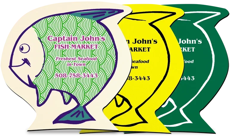 Fish Jar Opener. Fish-shaped natural rubber jar opener for senior wellness kitchen giveaways