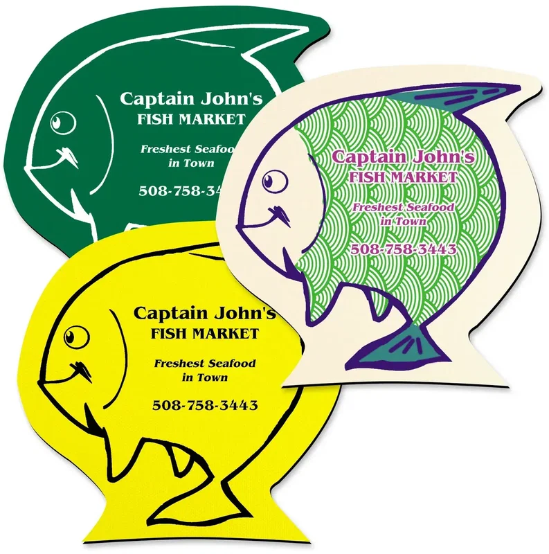 Fish Jar Opener. Fish-shaped natural rubber jar opener for senior wellness kitchen giveaways, view 9