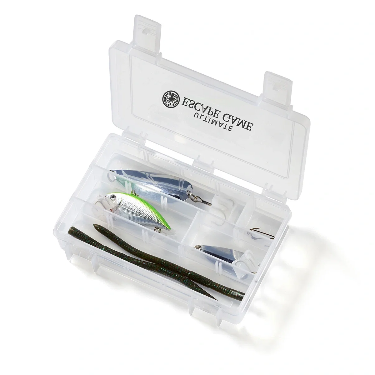 Fishing Tackle Box with Components — view 3