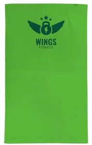 Color Performance Large Flat Hem Fitness Towel