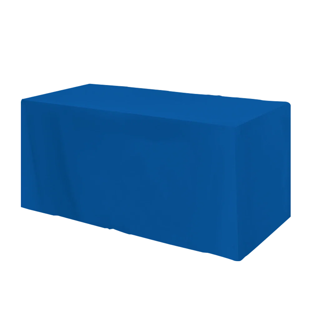 Fitted 3-sided Table Cover - fits 4 foot standard table — view 11