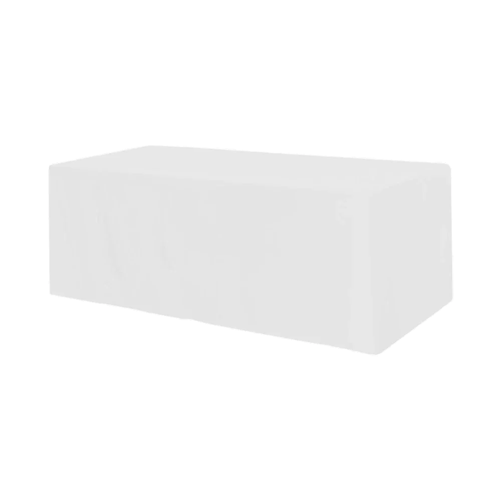 Fitted 3-sided Table Cover - fits 8 foot standard table — view 8