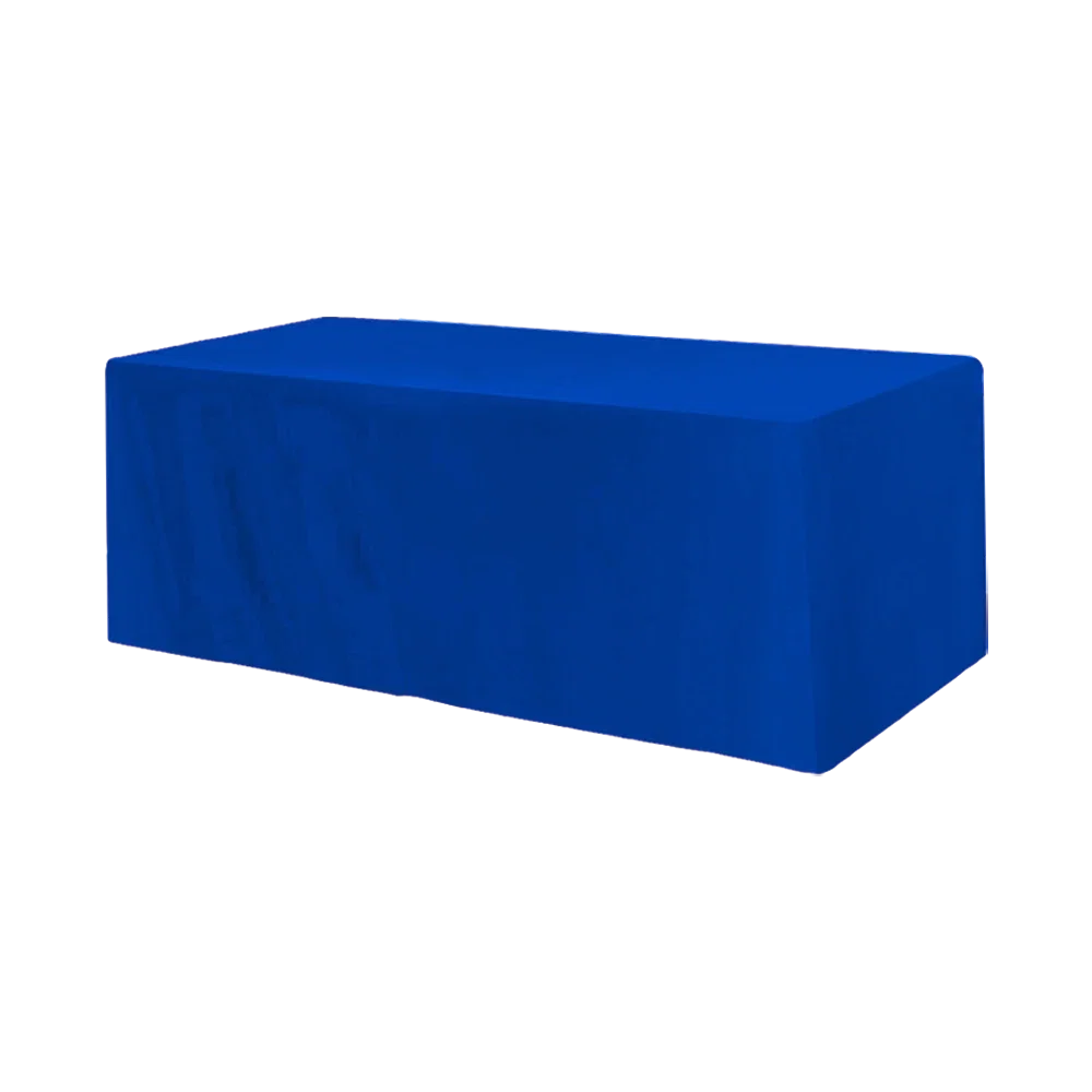 Fitted 3-sided Table Cover - fits 8 foot standard table — view 9