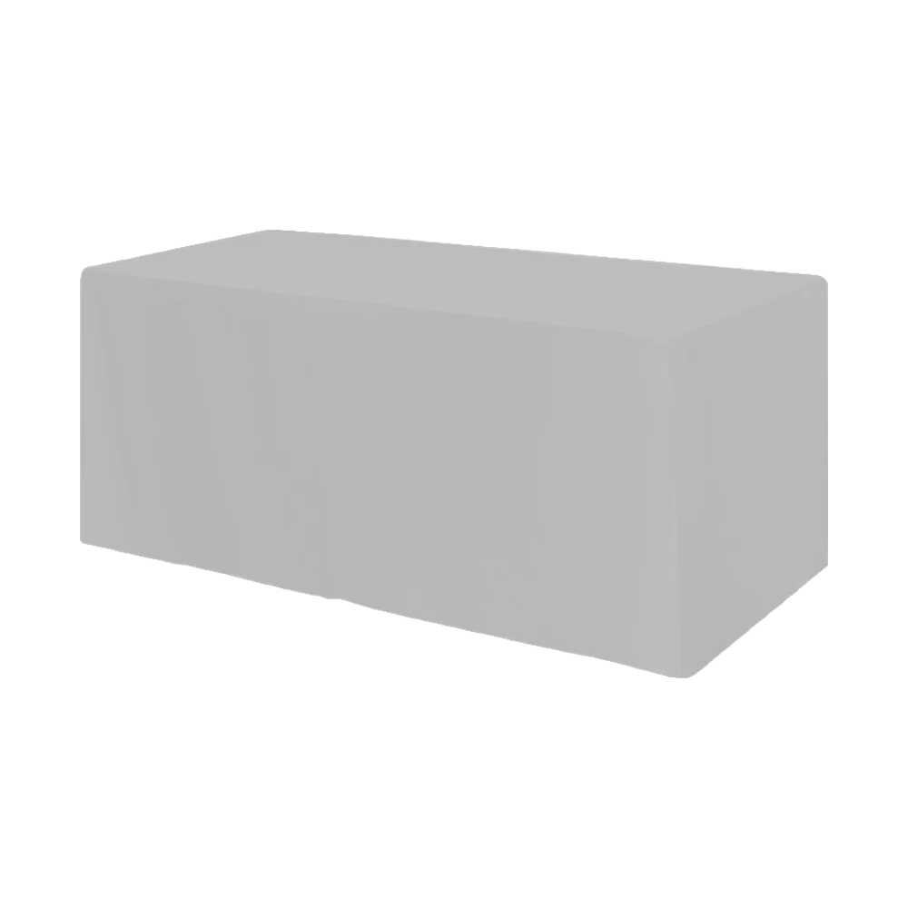 Fitted 4-sided Table Cover - fits 6 foot standard table — view 10