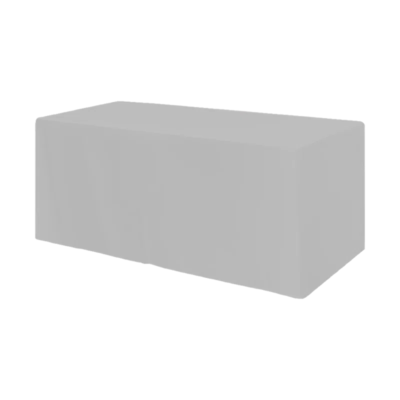 Fitted 4-sided Table Cover - fits 6 foot standard table — view 10