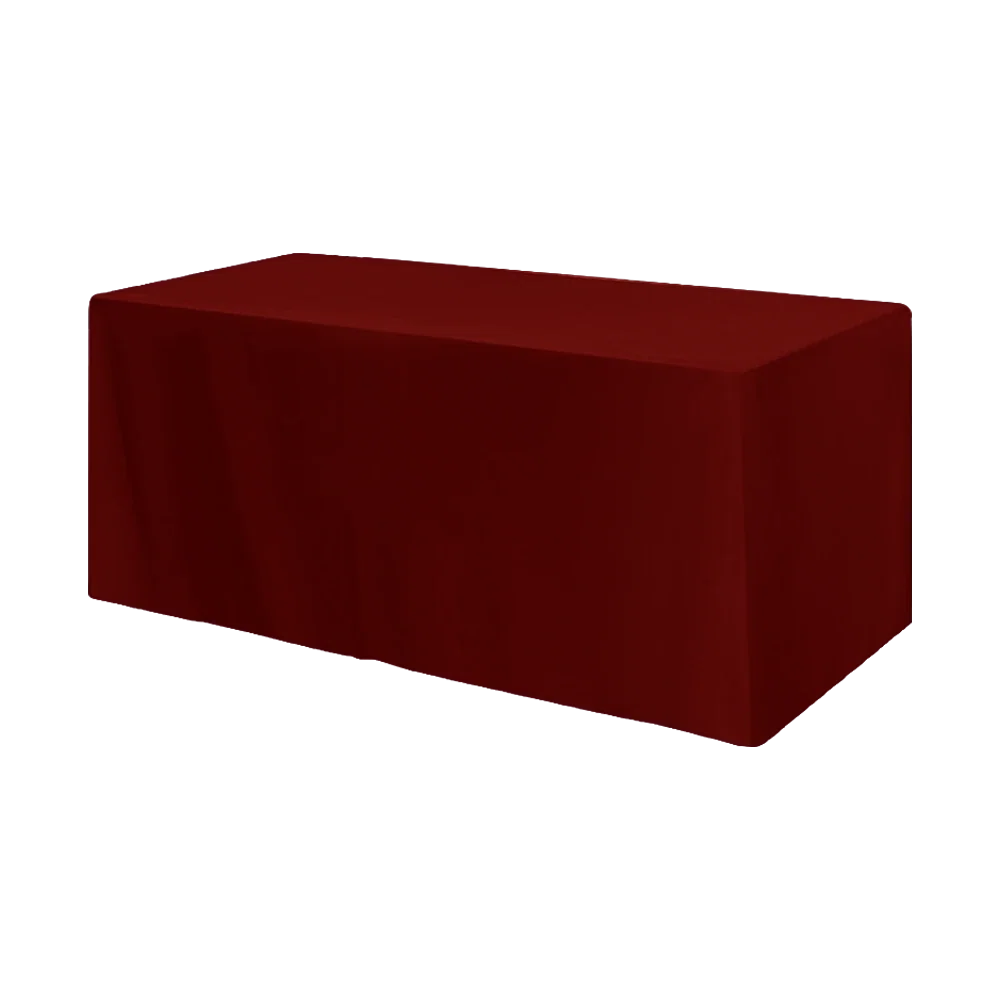Fitted 4-sided Table Cover - fits 6 foot standard table — view 11