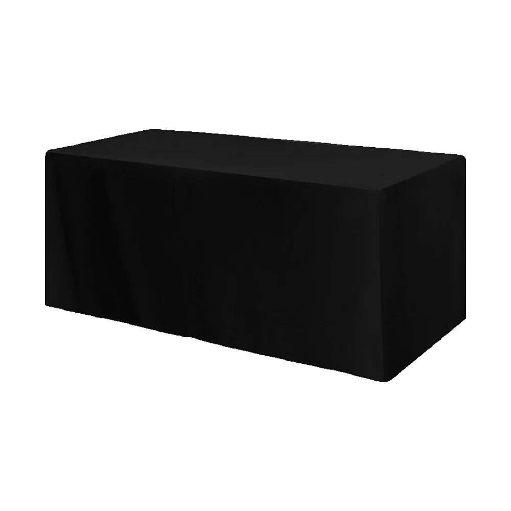 Fitted 4-sided Table Cover - fits 6 foot standard table — view 12
