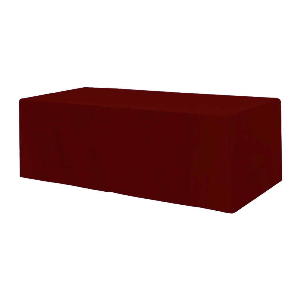 Fitted 4-sided Table Cover - fits 8 foot standard table — view 12