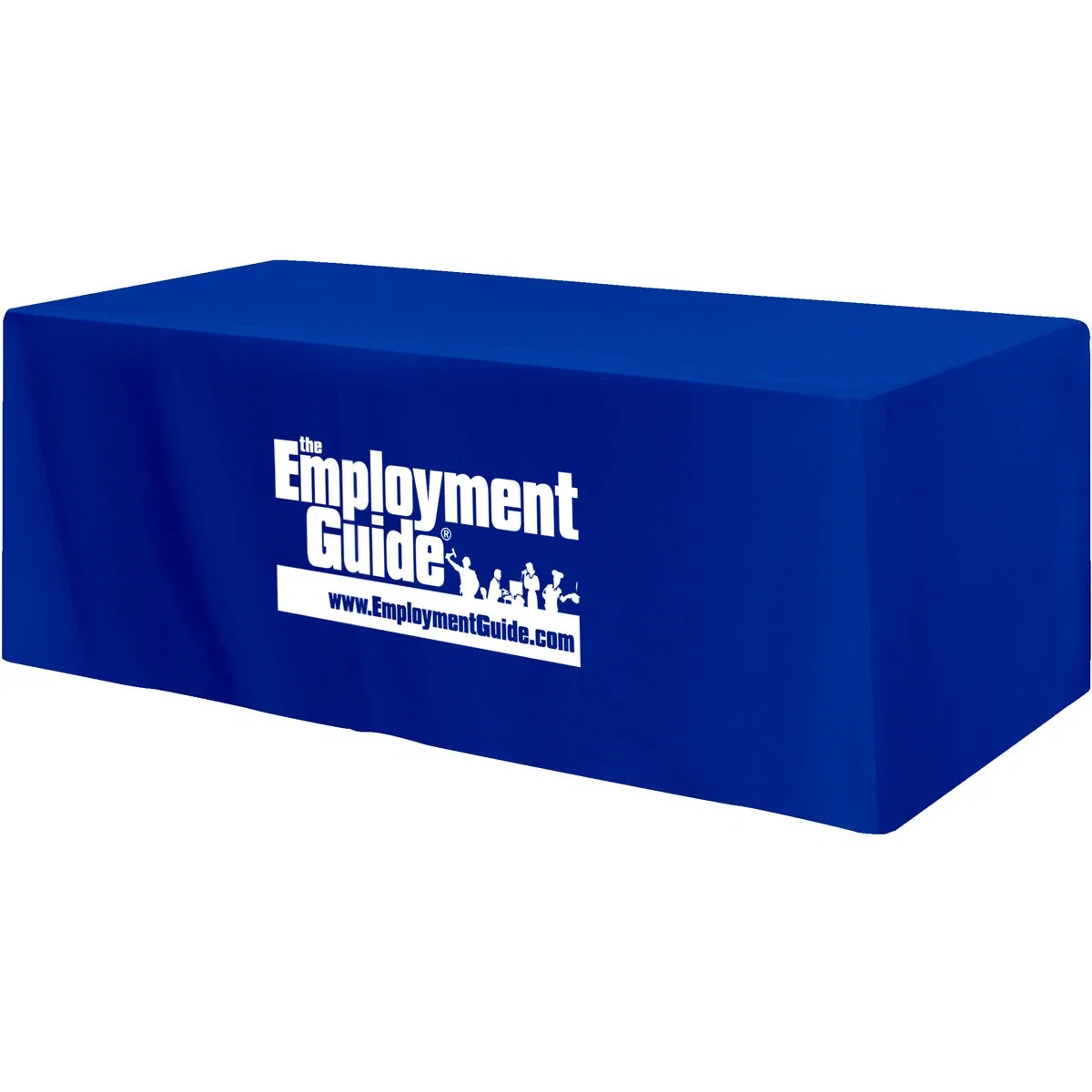 Fitted 4-sided Table Cover - fits 8 foot standard table — view 2