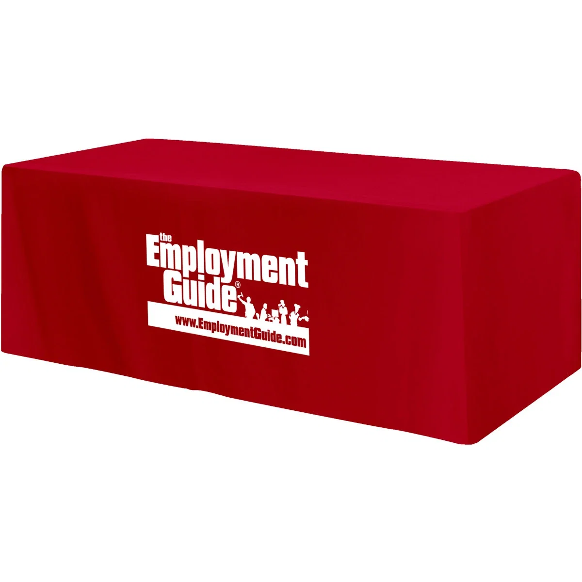 Fitted 4-sided Table Cover - fits 8 foot standard table — view 3