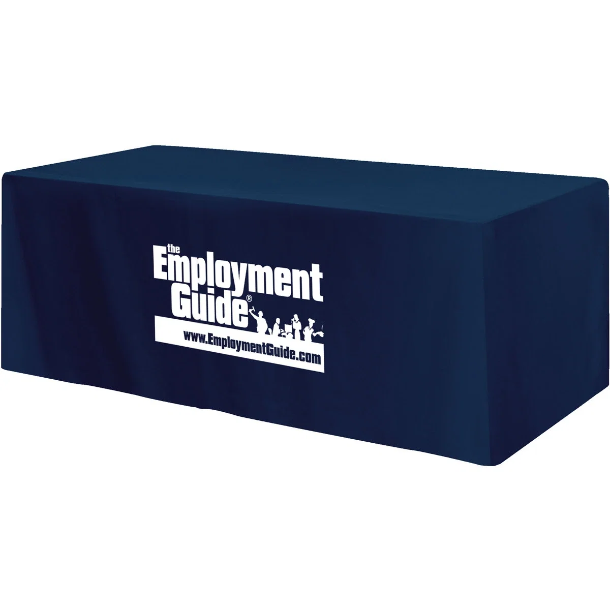 Fitted 4-sided Table Cover - fits 8 foot standard table — view 4