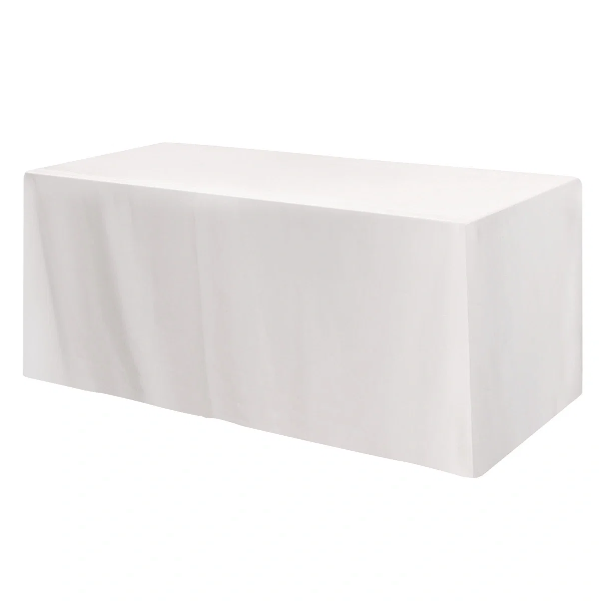 Fitted cloth shown without any graphics applied