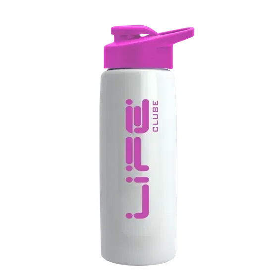 Flair Tritan® Metallike Bottle with Drink-Thru Lid (26 oz.) — view 4