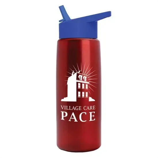  Flair Tritan® Metallike Bottle with Flip-Straw Lid (26 oz.) — view 2