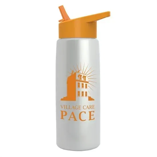  Flair Tritan® Metallike Bottle with Flip-Straw Lid (26 oz.) — view 7