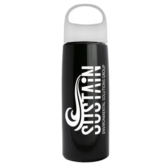 Flair Tritan® Metallike Bottle with Oval Crest Lid (26 oz.)
