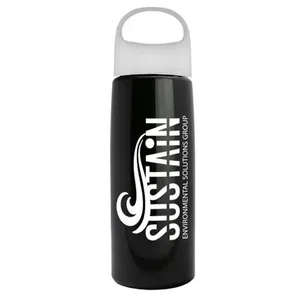 Flair Tritan® Metallike Bottle with Oval Crest Lid (26 oz.)