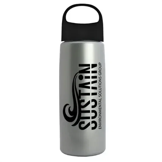 Flair Tritan® Metallike Bottle with Oval Crest Lid (26 oz.) — view 20